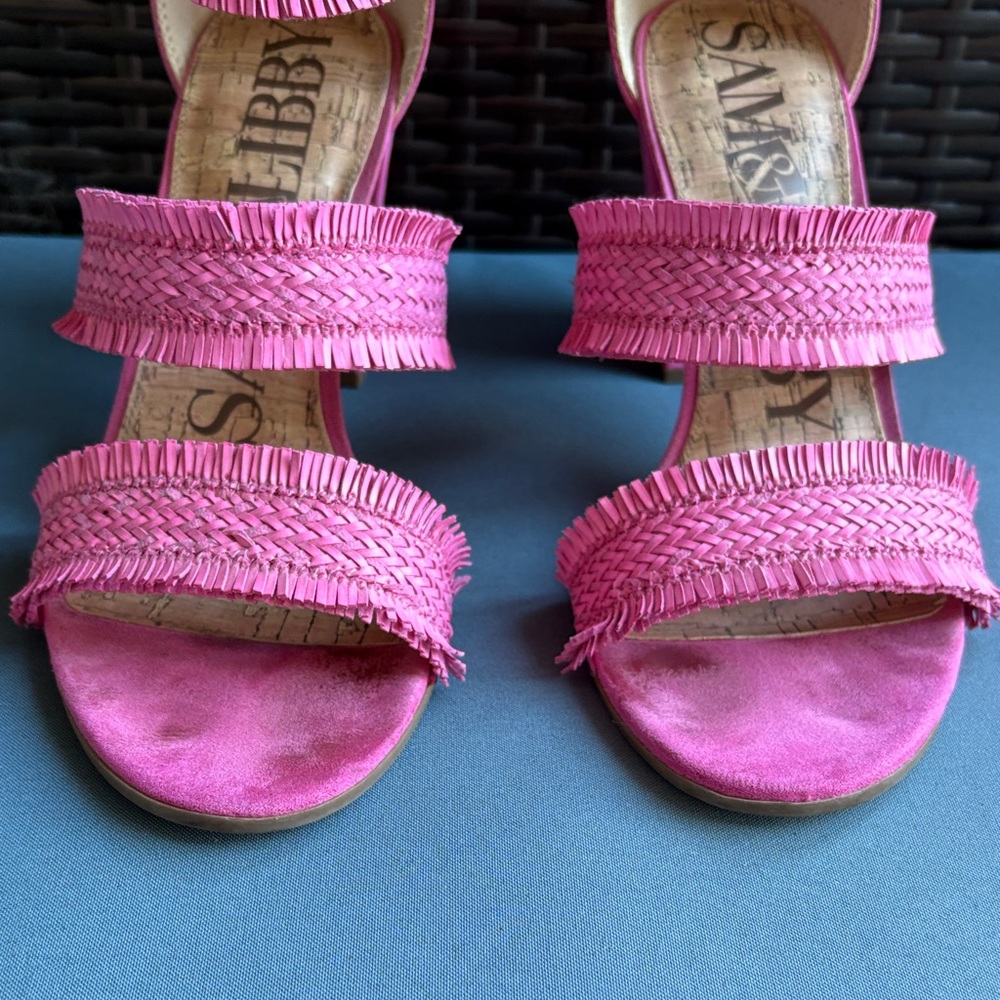 Sam & Libby Pink Heels - Picture 7 of 9
